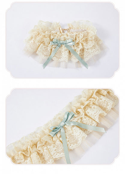 Beige Lace Choker