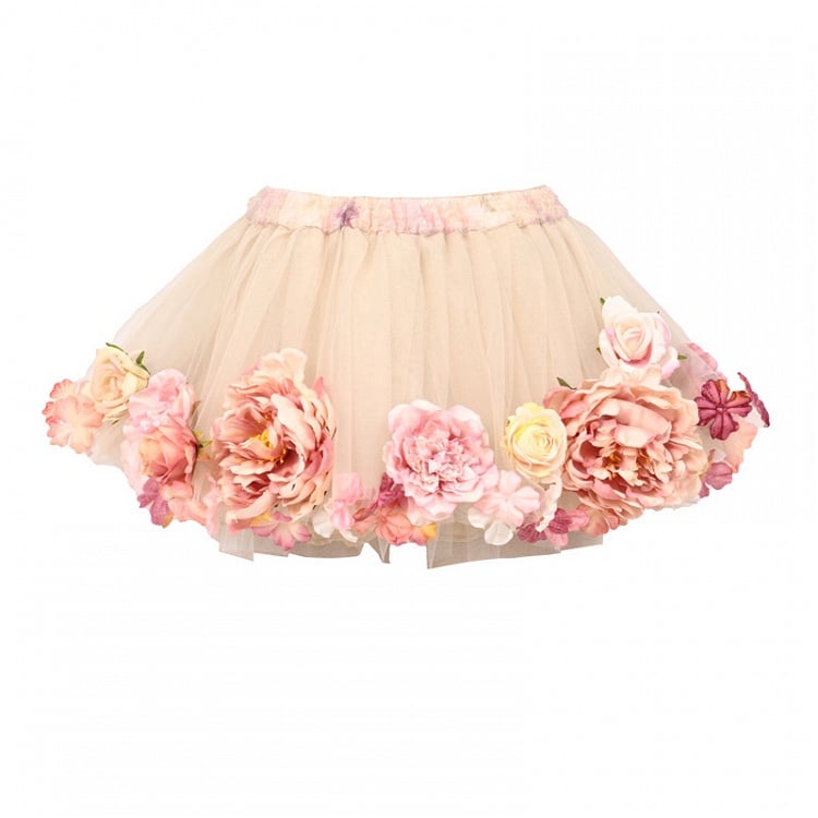 Shorts Floral Lining Fairy Bloomer Petticoat with