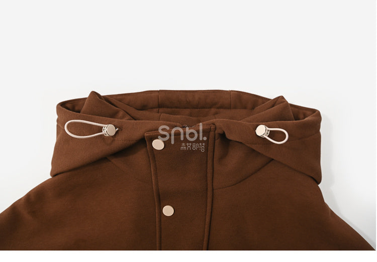 Zootopia Judy and Nick Graphic Brown Hoodie