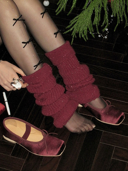 Strumpfhose mit Strass-Schleife