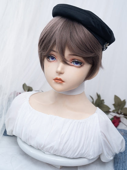 Brown Ouji Short Wig