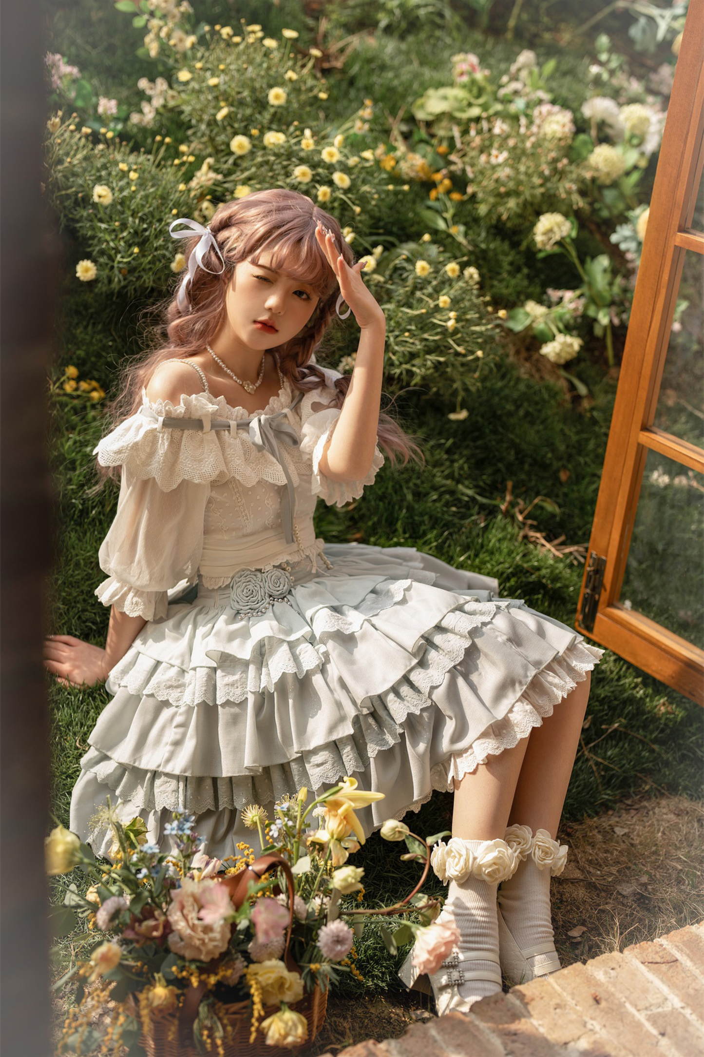 Skirt Top Sweet Cute Daily Doll + Lolita