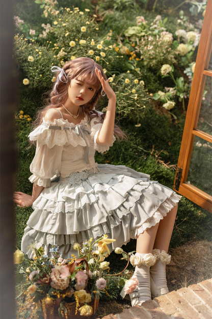 Skirt Top Sweet Cute Daily Doll + Lolita