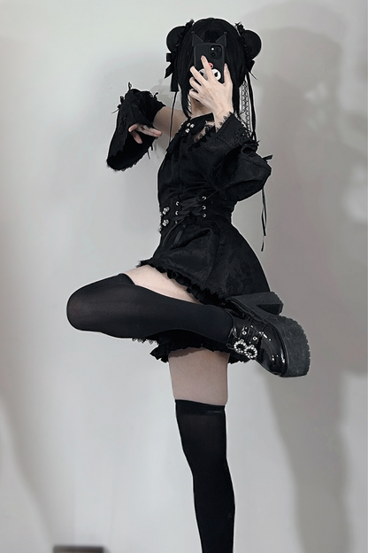 ruffle stand + top item china Mine Reserved pants accessories