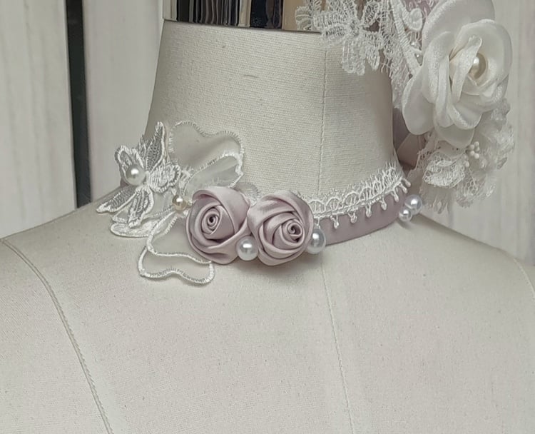 Robe de mariée élégante rose clair Hanayome Lolita JSK, ensemble complet