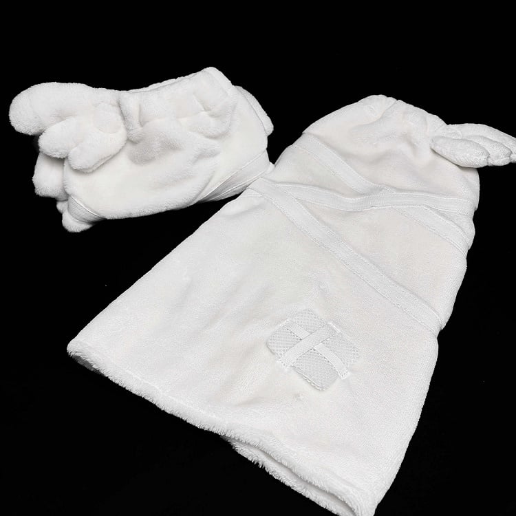 Kei Applique Angel Jirai Kawaii White Yami Flannel Leg Warmers Wings Design Cross
