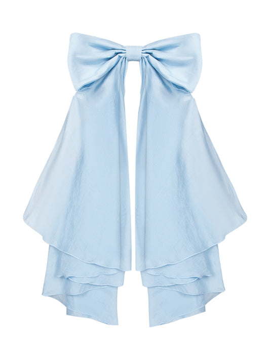 Train Big Bow Blue