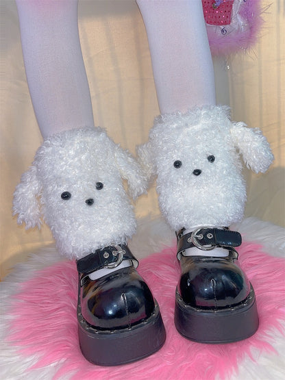 Puppy Ears Design  Leg Warmers