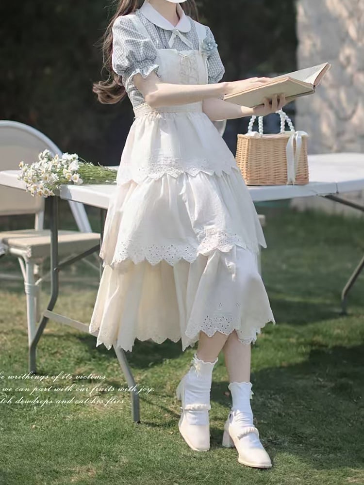 Detail Tie Bead White