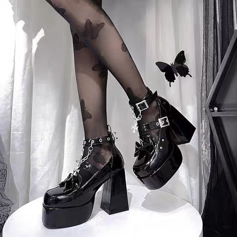 Punk Cat High Heels