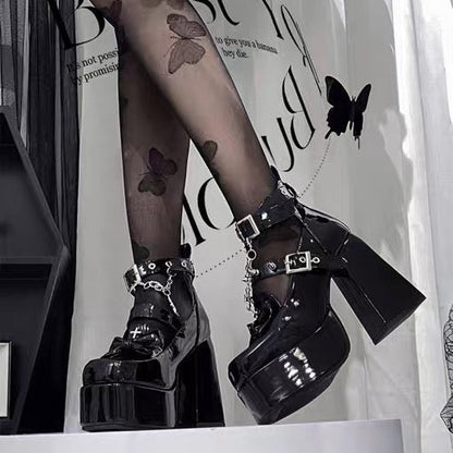 Punk Cat High Heels