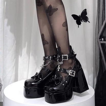 Punk Cat High Heels