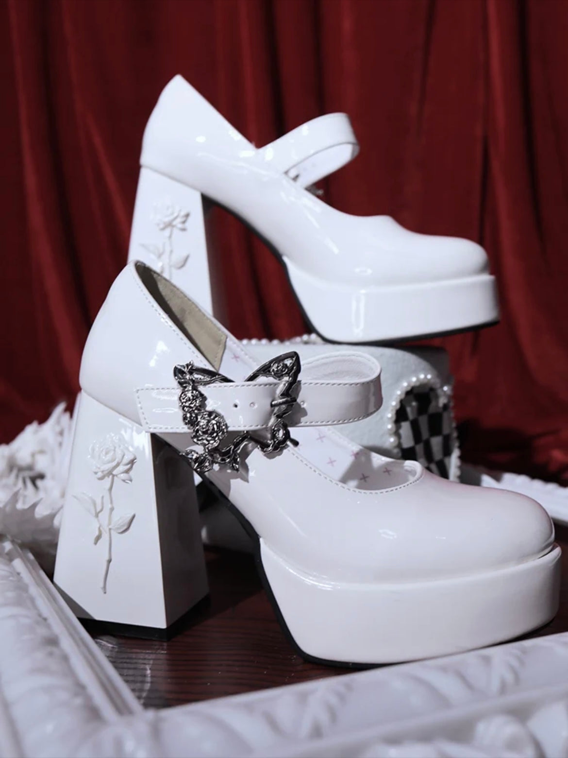 Dreamland Butterfly Bling High Heels