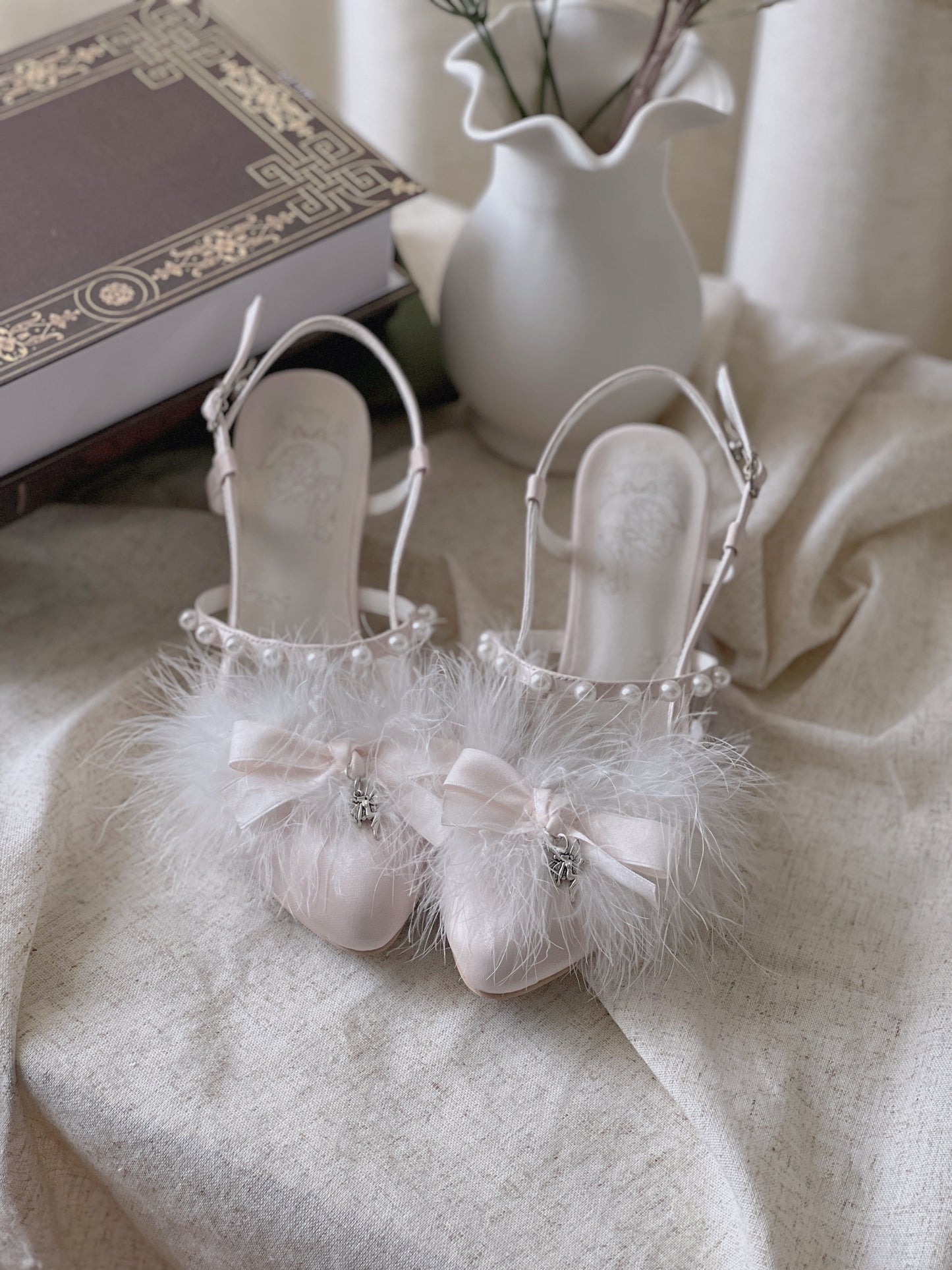 Half Dream Feather Heels