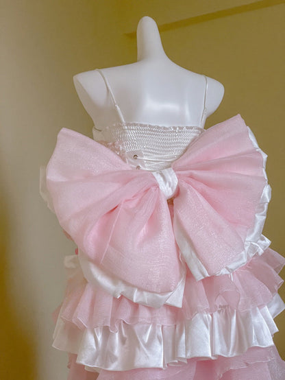 Dreamlike Grace Pink Princess Dress Set