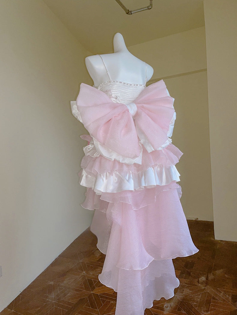 Dreamlike Grace Pink Princess Dress Set