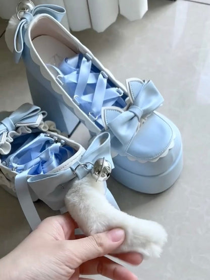 Kitty Tail High Heels