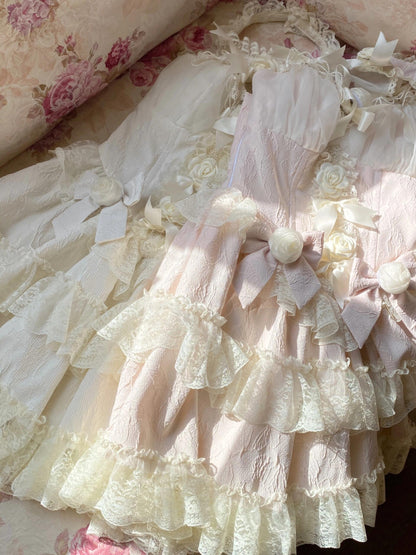 Romantic Lace Butterfly Fairy Rococo Dress