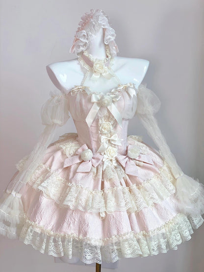 Romantic Lace Butterfly Fairy Rococo Dress