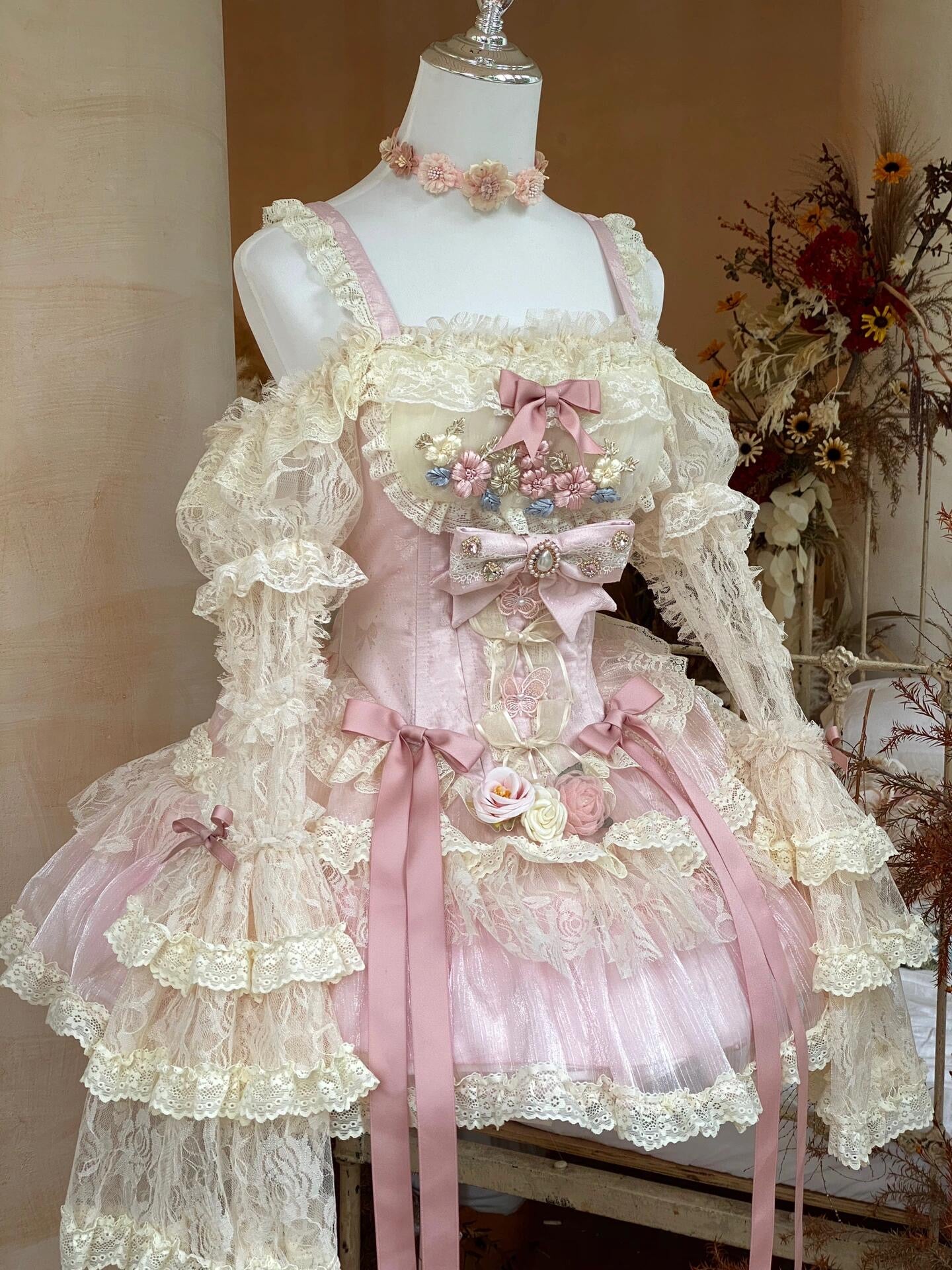 Blossoming Love Lace Fairy Dress