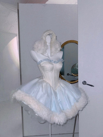 Snow Bunny Princess Dress