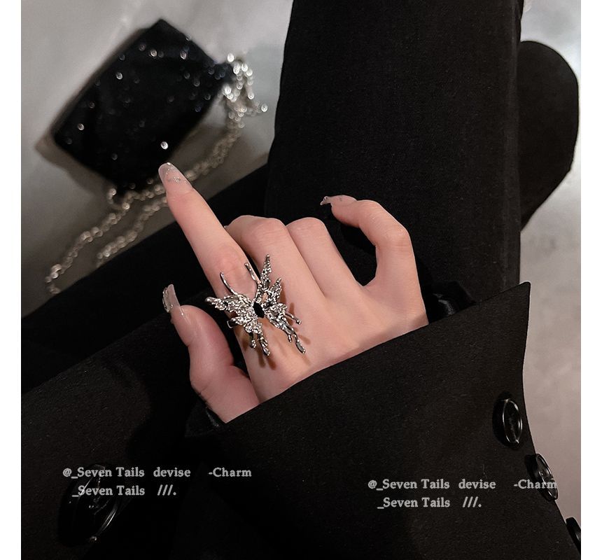 of / 2 Ring Designs) Butterfly (Various Set