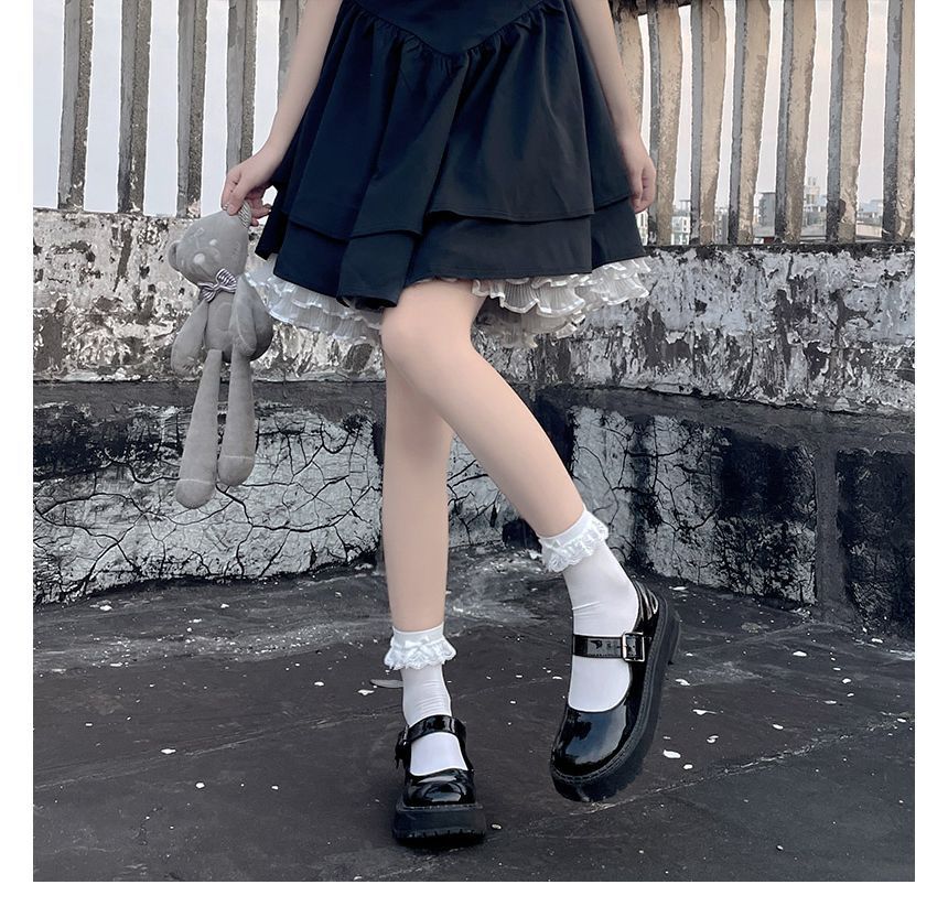 Set Trim / Tall Lace Socks