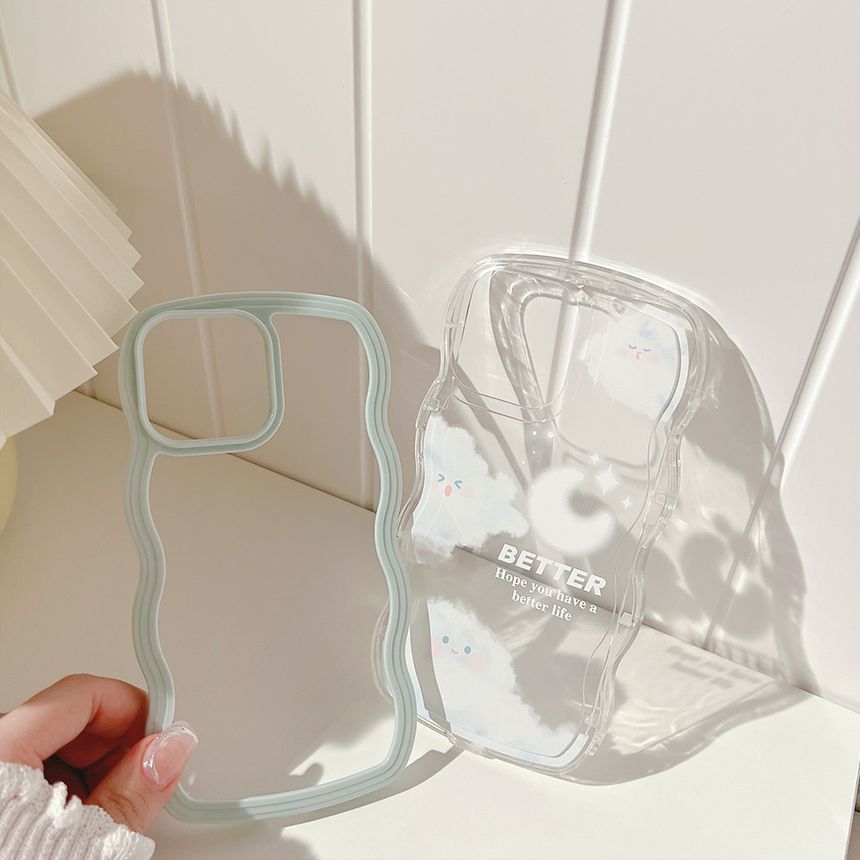 Transparent Phone Case Cloud