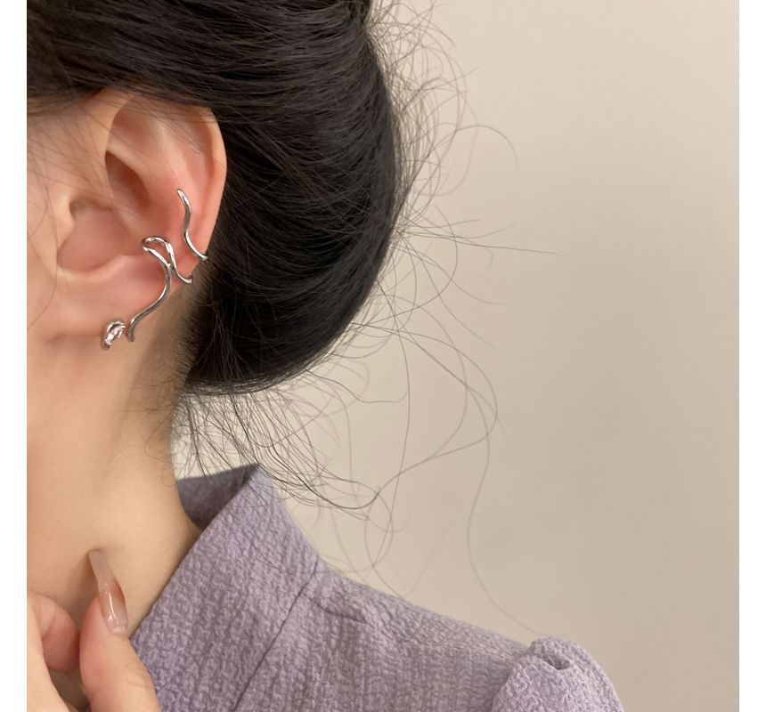 Snake Alloy Cuff Earring