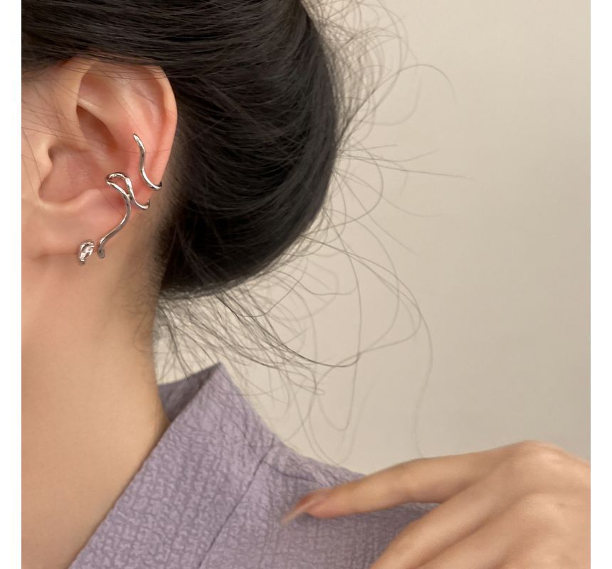 Snake Alloy Cuff Earring