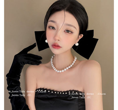 (various Faux designs) Choker Pearl