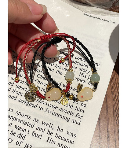 Rabbit String Necklace Bead