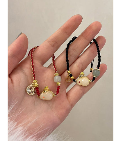 Rabbit String Necklace Bead