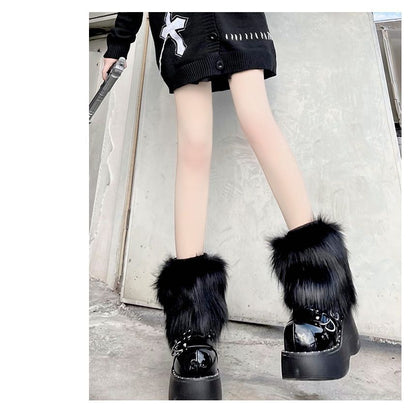 Leg Fluffy Warmers