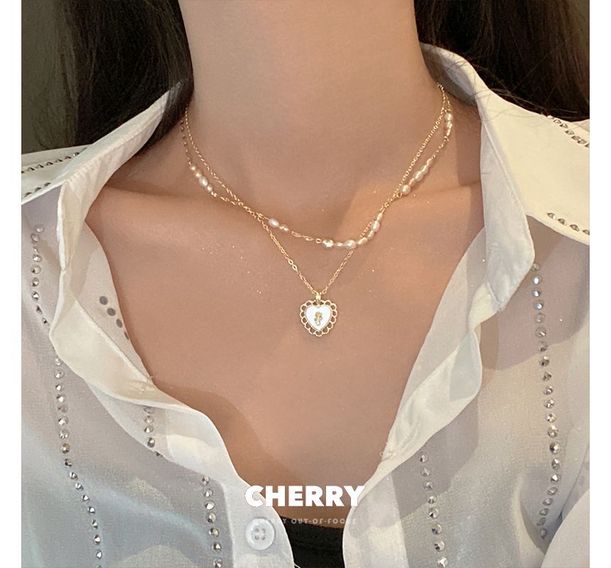 Faux Halskette Perl Designs) (Verschiedene