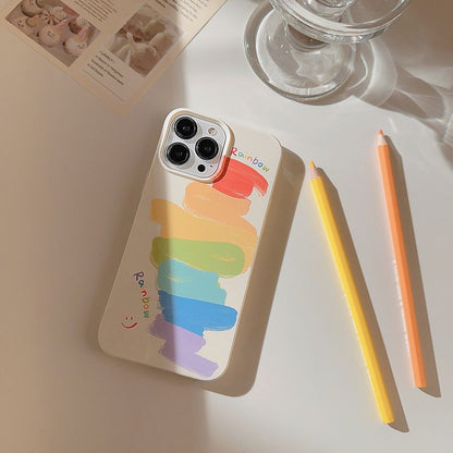 レインボースマホケース