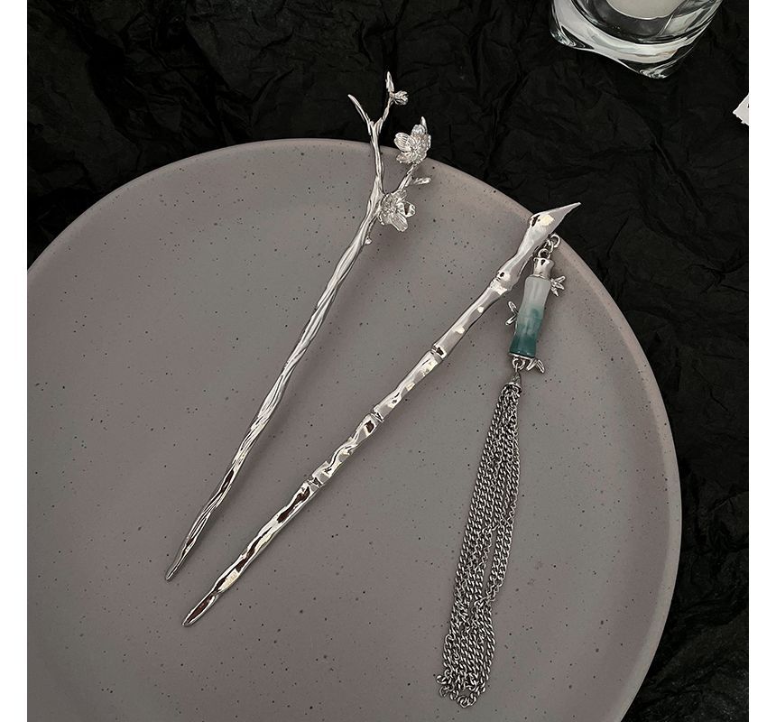 Hair Fringed Stick Flower /