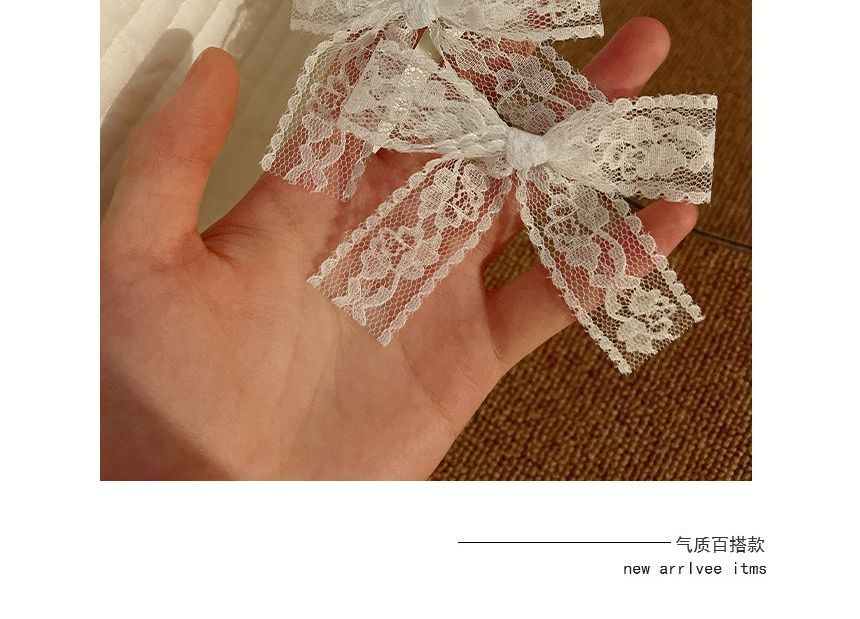 Ribbon Hair Clip / Set Lace