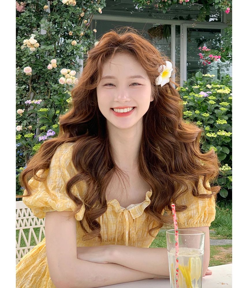 Hair Choker / Set Flower Clip