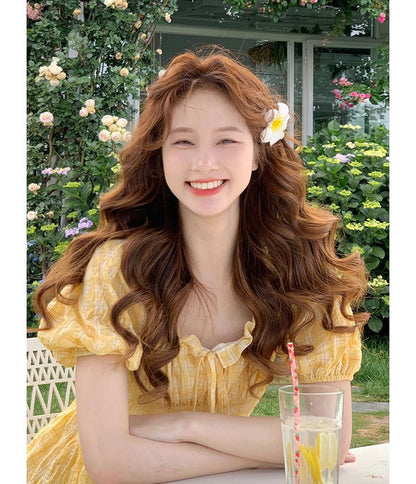 Hair Choker / Set Flower Clip