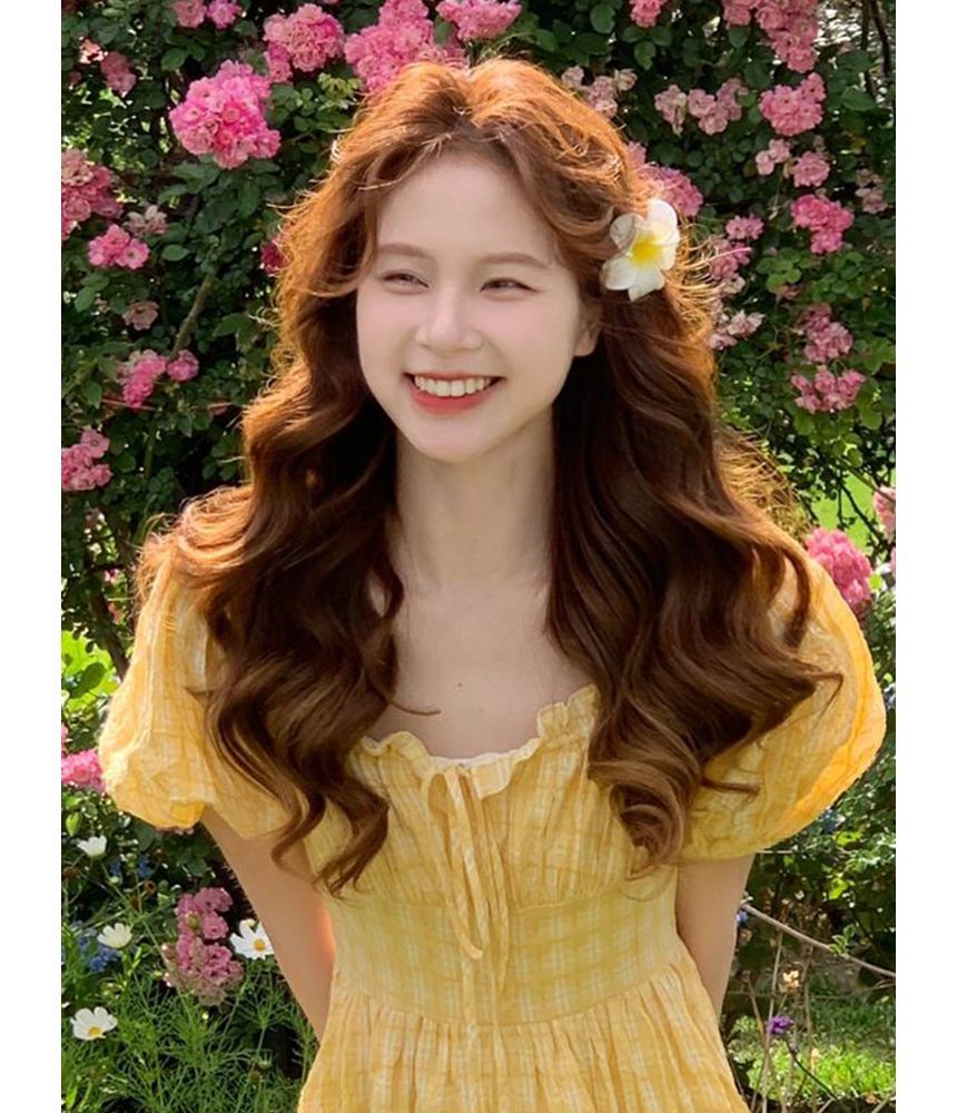 Hair Choker / Set Flower Clip