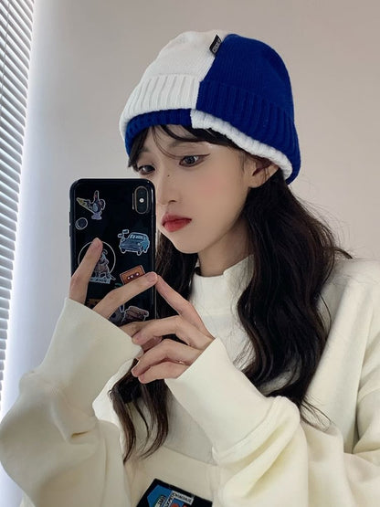 トーンビーニーニットツー