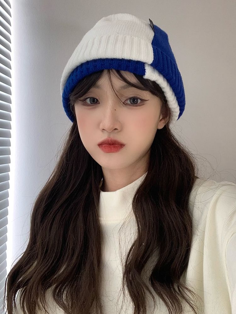 トーンビーニーニットツー