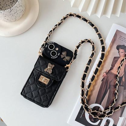 Case Card Phone Bear Holder