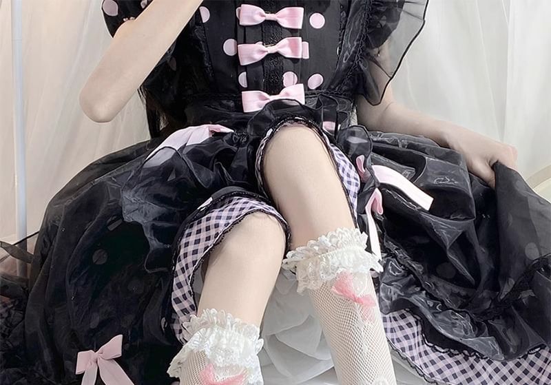 Bow Lace Socks
