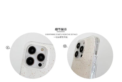 Phone Pom Splattered Bell Case