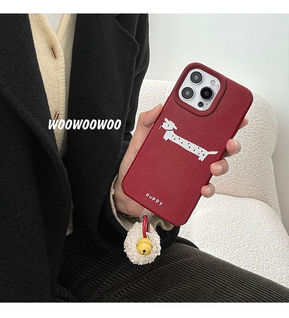 Dog Bell Phone Case Pom