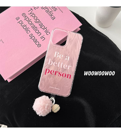 Phone Bell Lettering Case Pom
