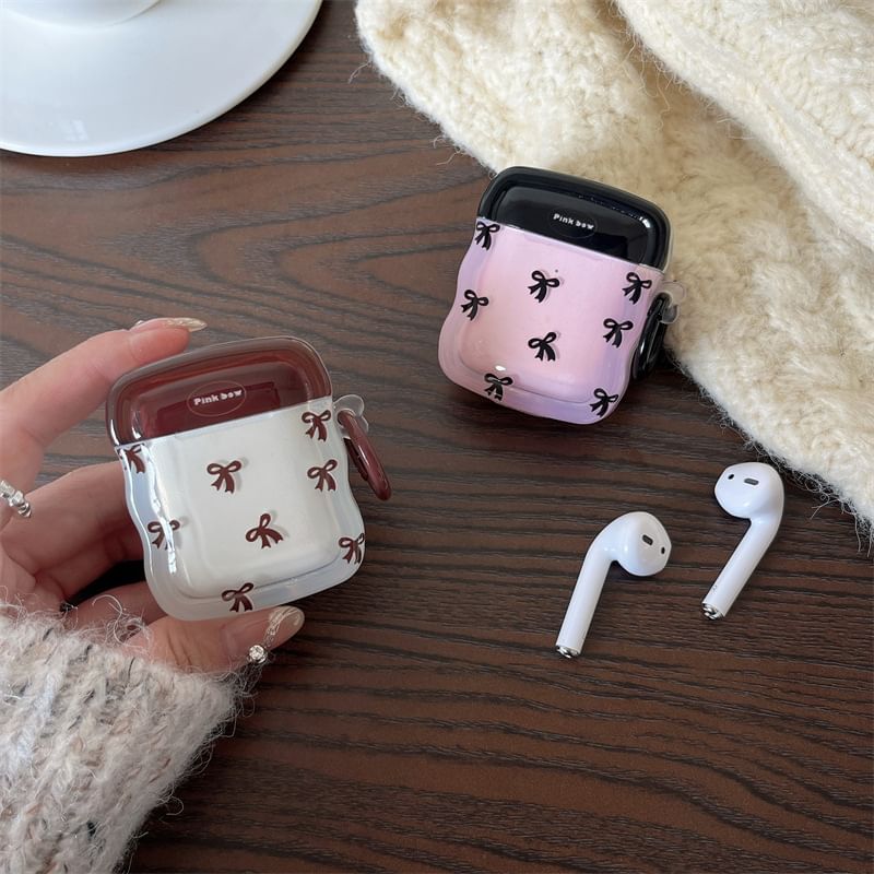 AirPods Two-Tone Case Pro Bow / Skin Earphone