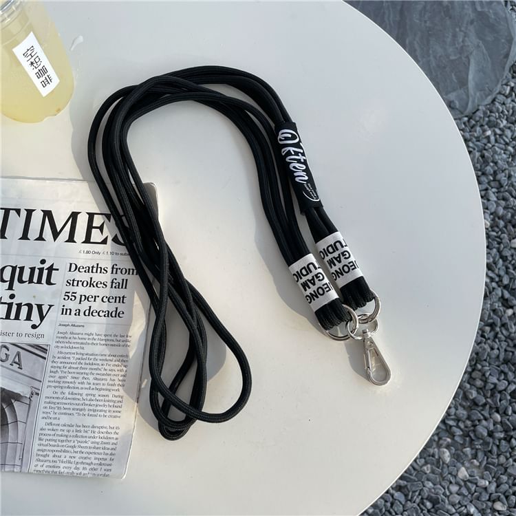 with Pad Lettering Phone Lanyard